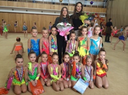 В Челябинске прошел турнир по художественной гимнастике "Осенние звездочки"